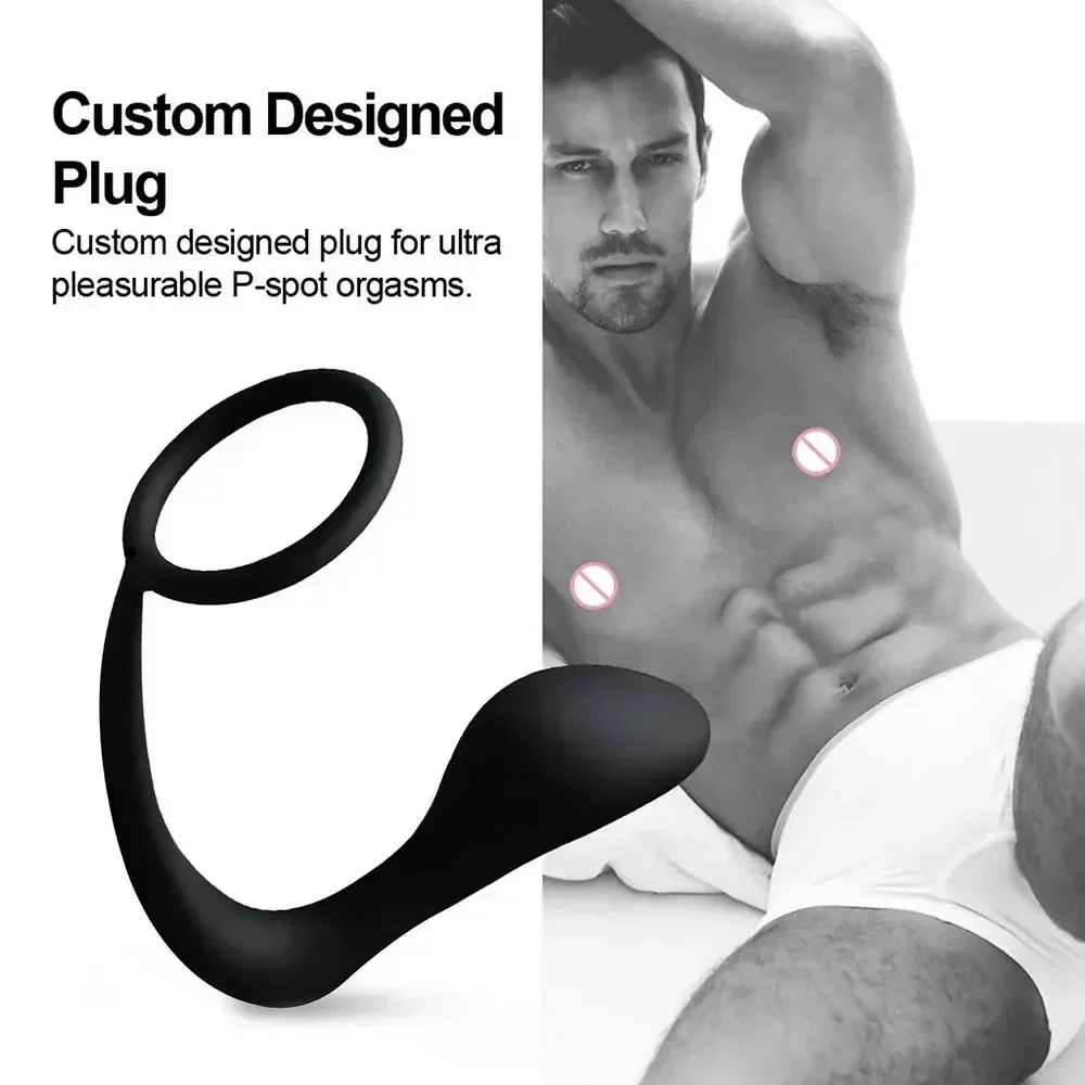 masseur prostatique anal silicone medical