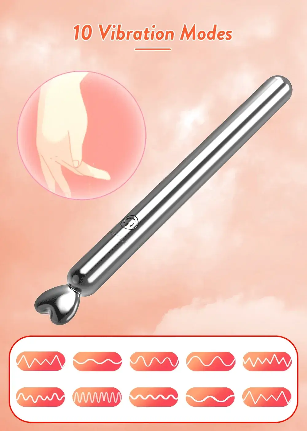 masseur prostatique en silicone medical vibrant