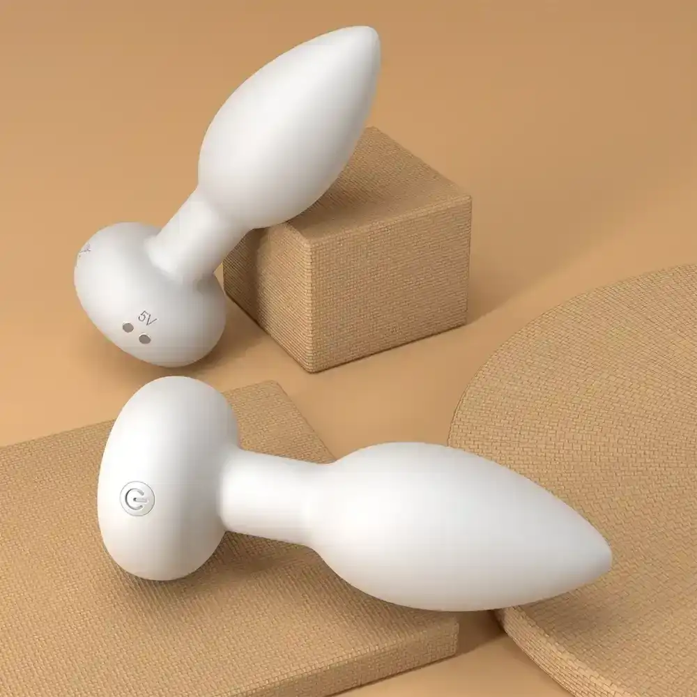 masseur prostatique en silicone vibrant