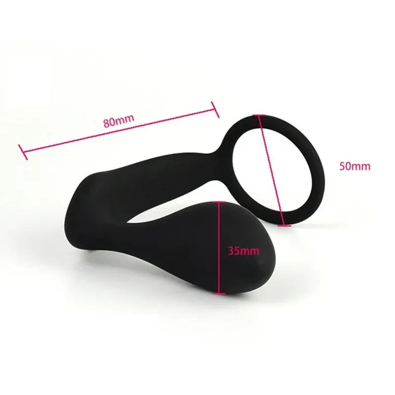 masseur prostatique point g en silicone