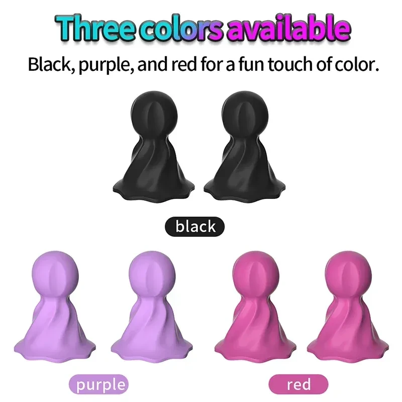 masseur teton silicone medical violet