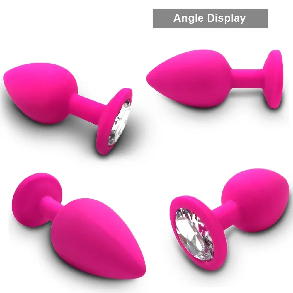 massueur anal silicone doux vibrant