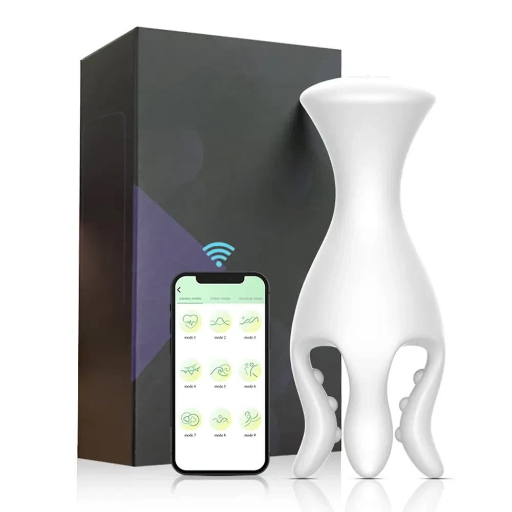 masturbateur a grains vibrant connecte