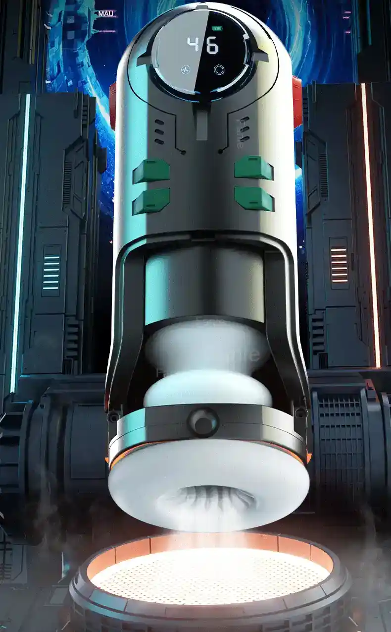 masturbateur automatique avec manchon amovible