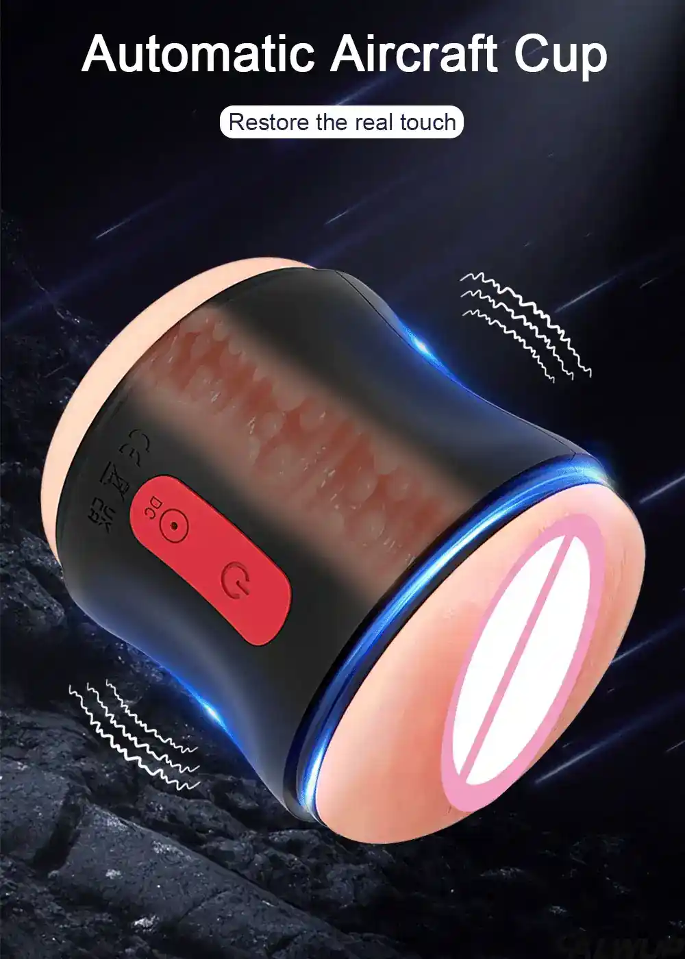 masturbateur automatique ergonomique et confortable