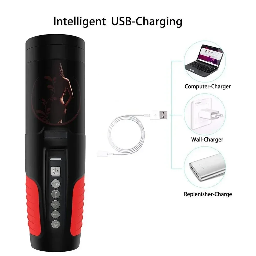 masturbateur avec mouvements telescopiques realistes