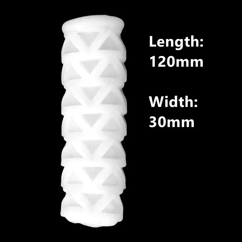 masturbateur de poche rouge double texture