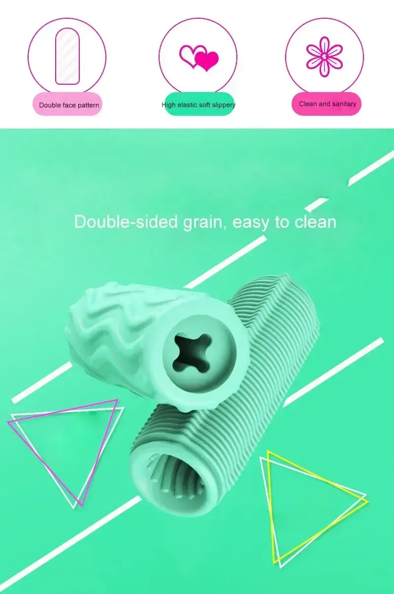 masturbateur de poche rouge facile a nettoyer