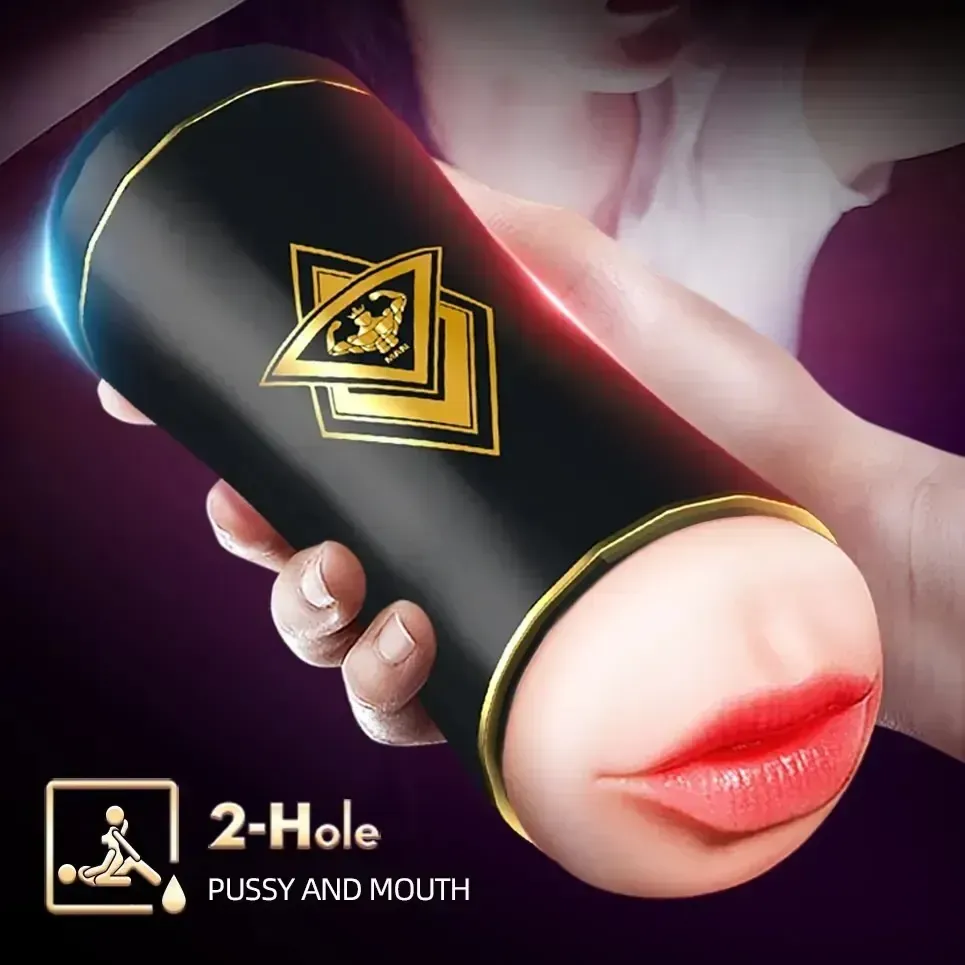 masturbateur double canal effet peau réaliste