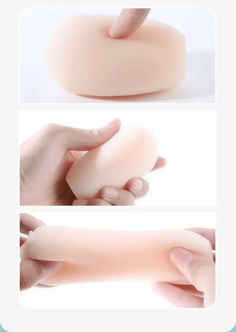 masturbateur feminin silicone souple realiste