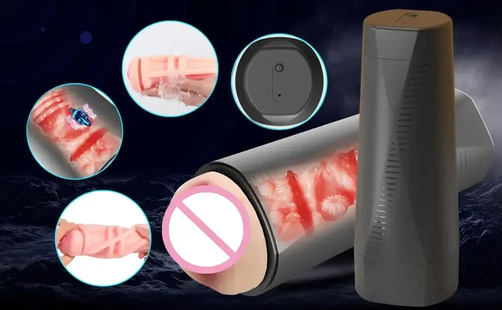 masturbateur homme 10 modes vibration