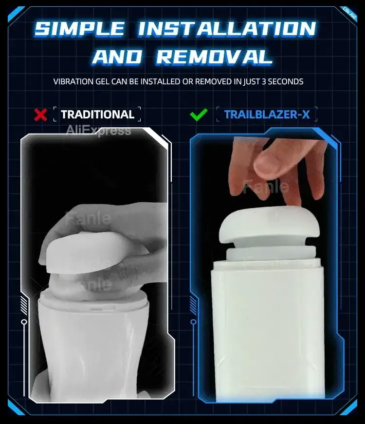 masturbateur homme avec mode climax automatique