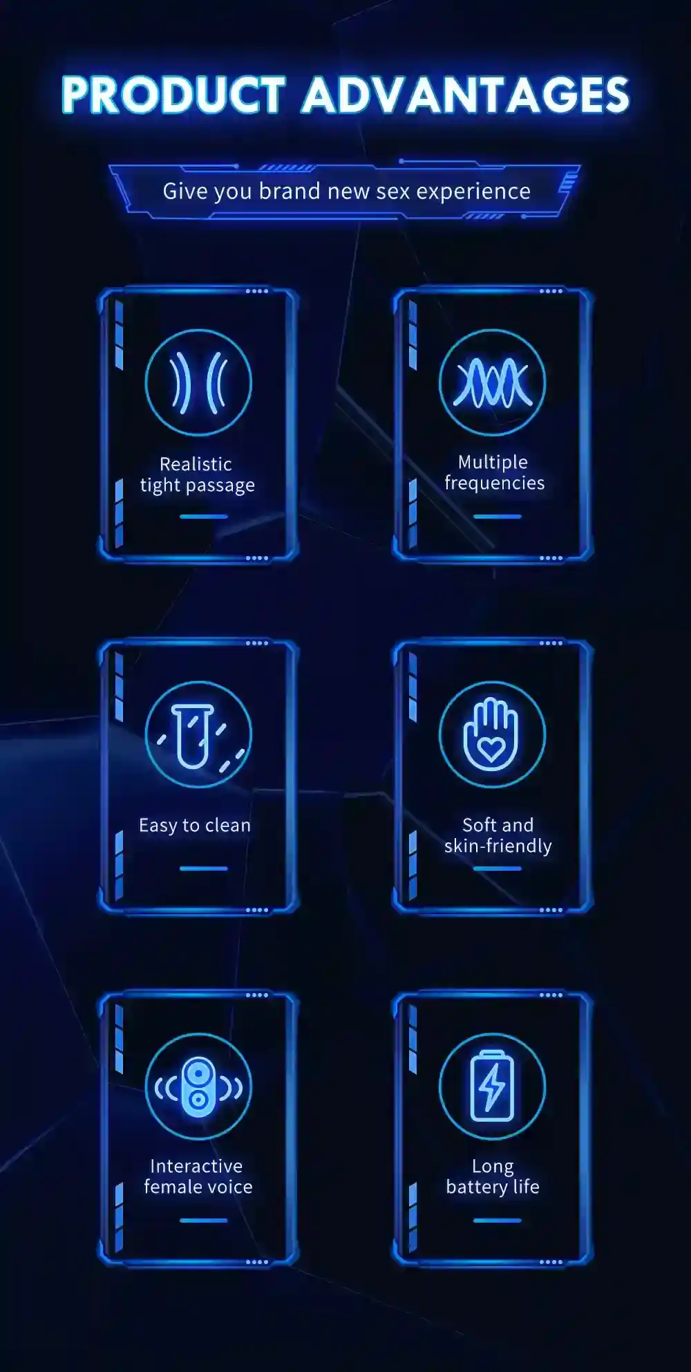 masturbateur homme avec voix interactive