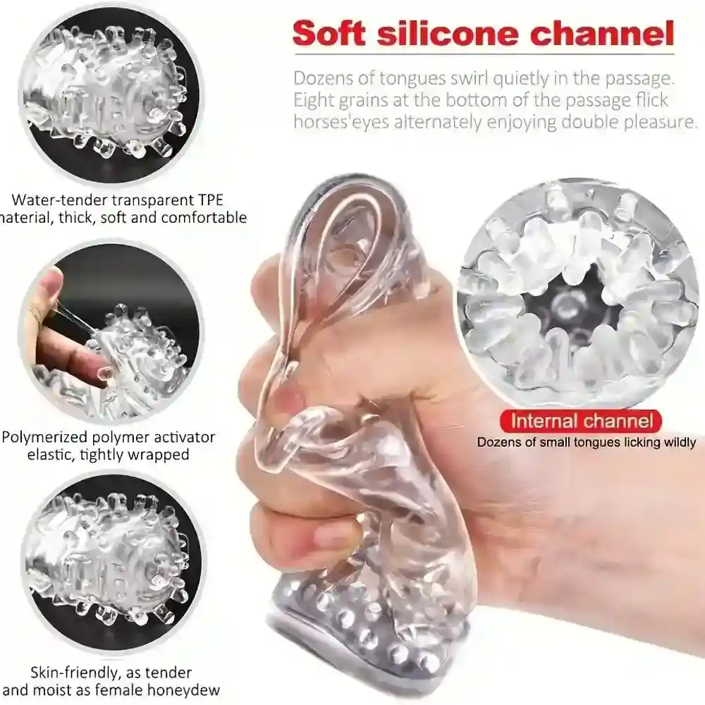 masturbateur homme télescopique multi vitesses