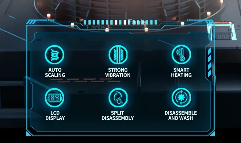 masturbateur homme tpe avec chauffage integre