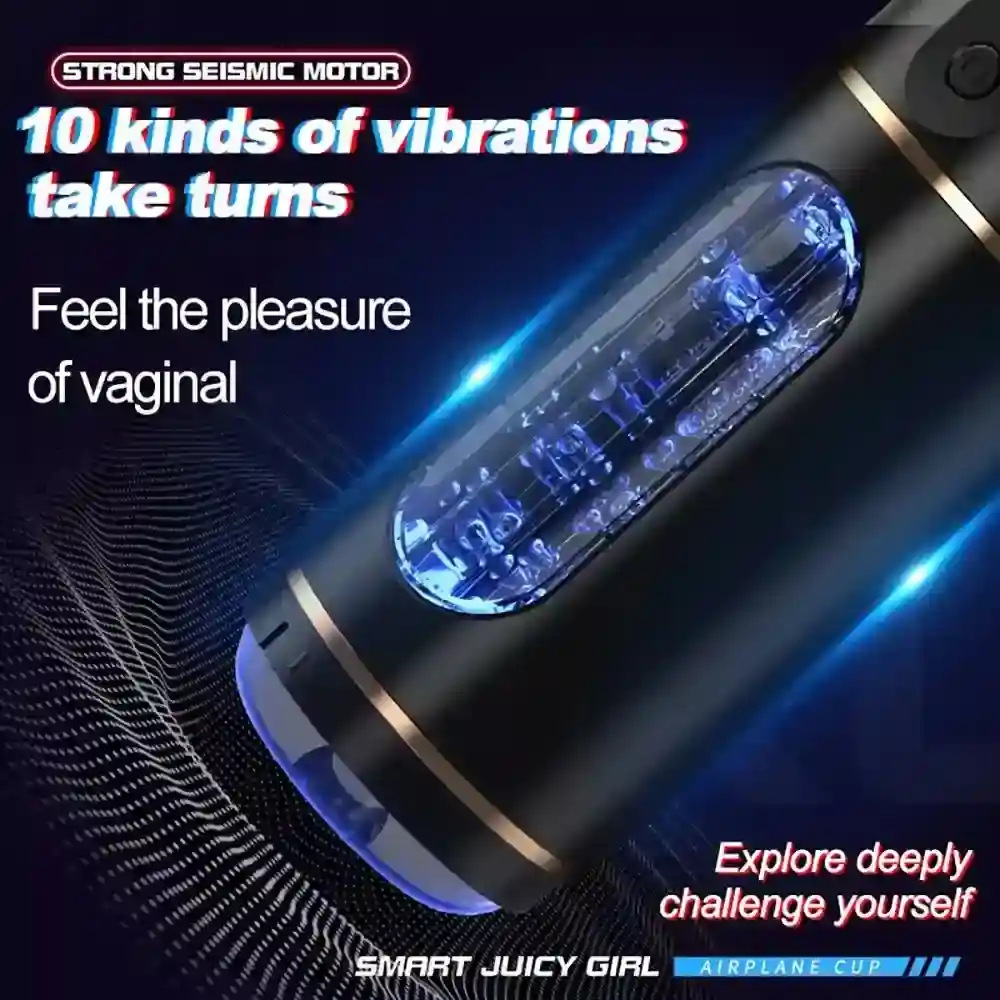 masturbateur homme vibrant avec 10 modes