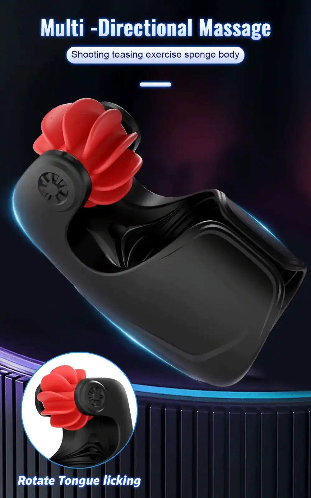 masturbateur masculin a 20 modes de vibration
