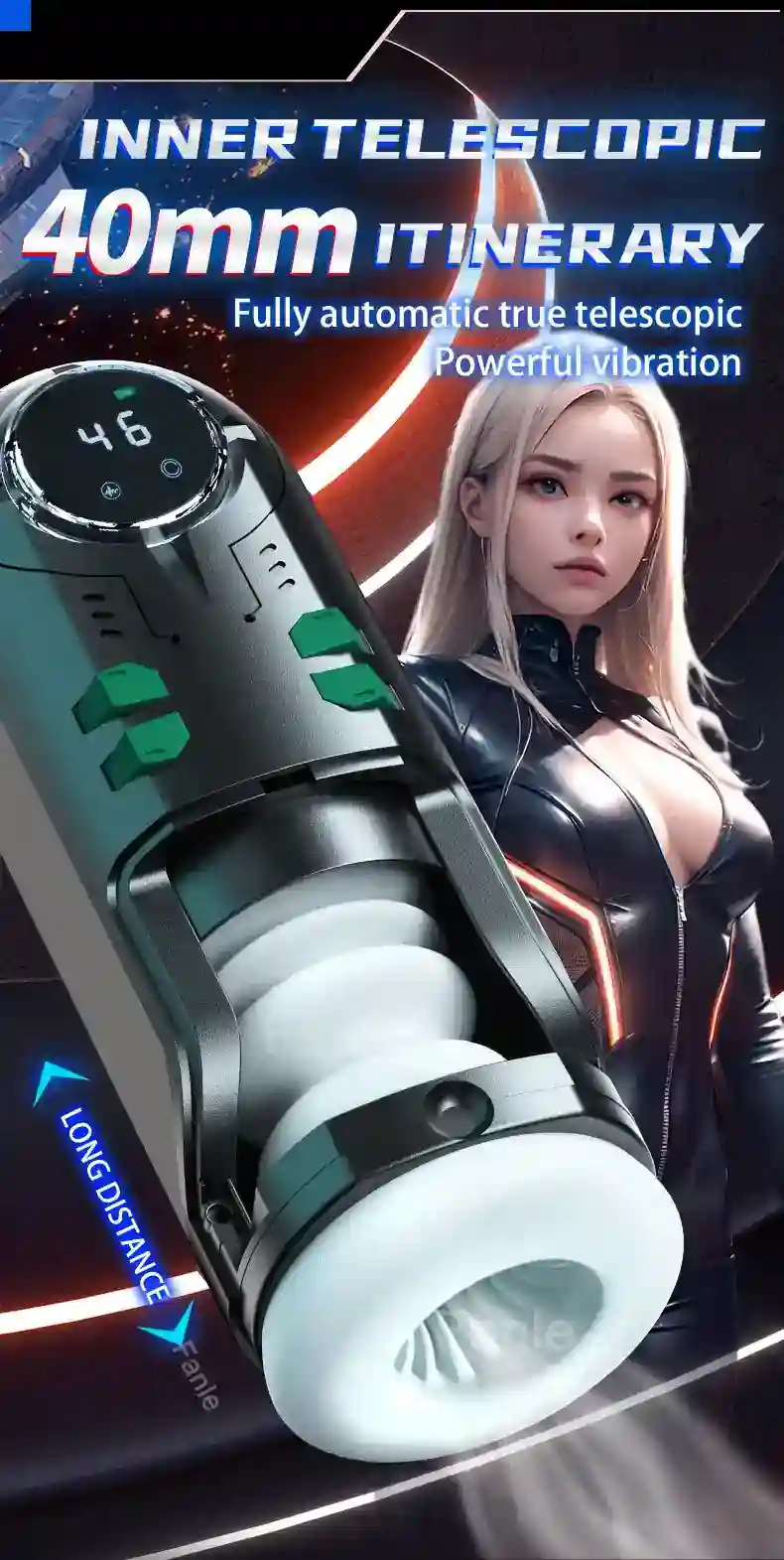 masturbateur masculin a poussees automatiques