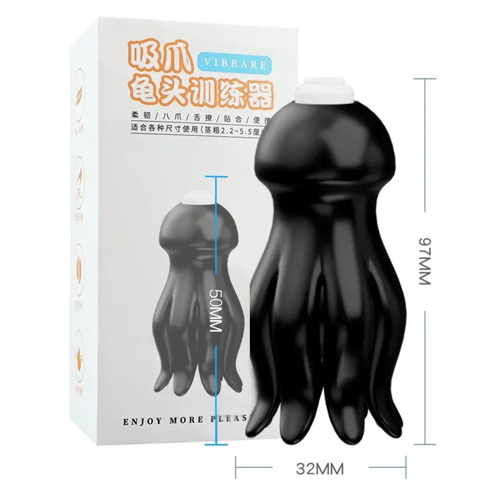 masturbateur masculin a succion du gland