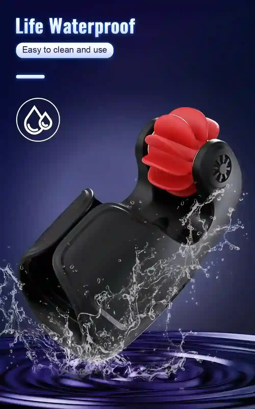 masturbateur masculin avec charge magnetique