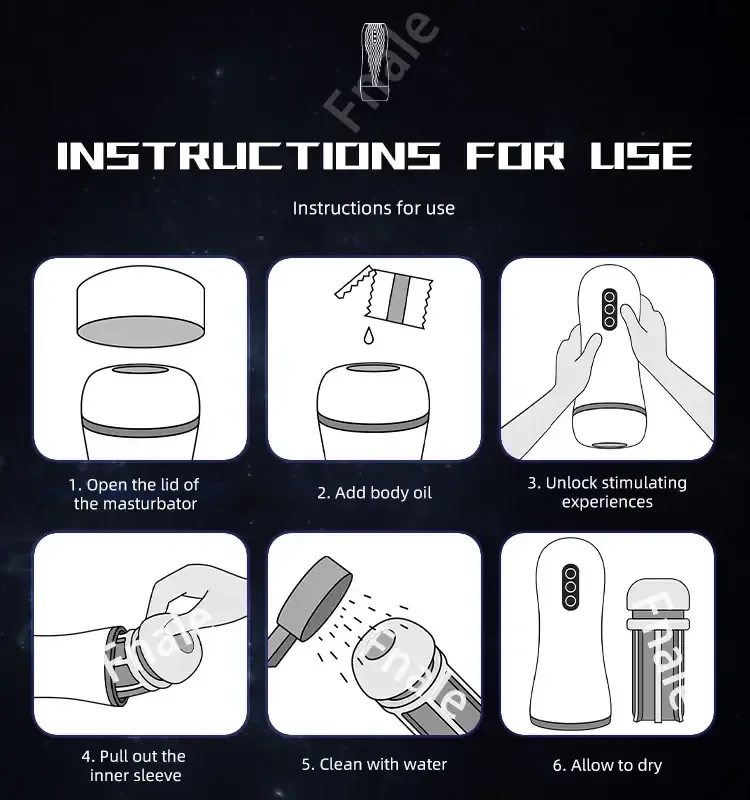 masturbateur masculin chauffant et vibrant