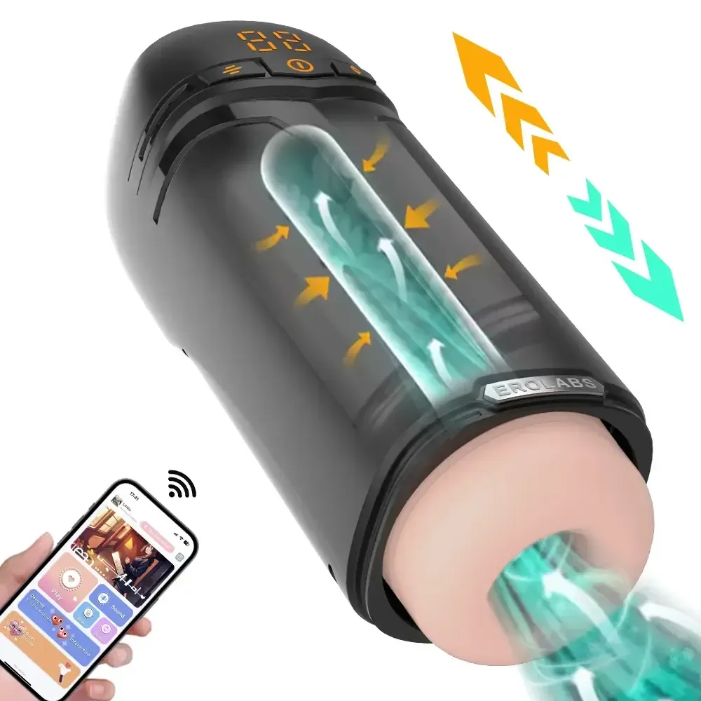 masturbateur masculin intelligent et vibrant