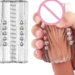 masturbateur masculin ouvert et transparent