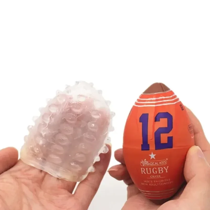 masturbateur masculin rouge avec lubrifiant