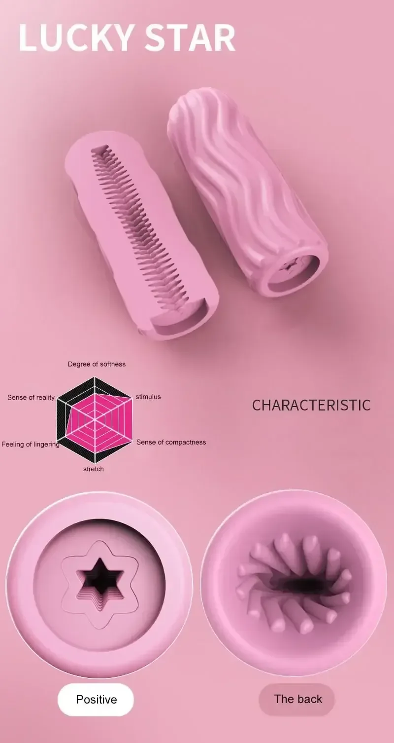 masturbateur masculin rouge reutilisable