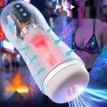 masturbateur masculin tpe chauffant vibrant