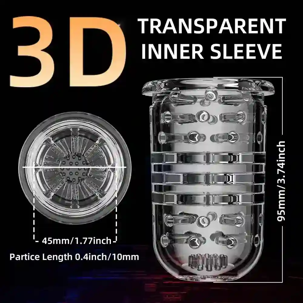 masturbateur masculin vibrant à impulsion