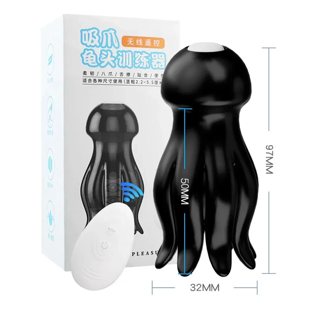 masturbateur masculin vibrant avec telecommande