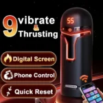 masturbateur masculin vibrant et personnalisable