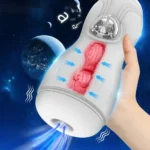 masturbateur masculin vibrant rechargeable usb