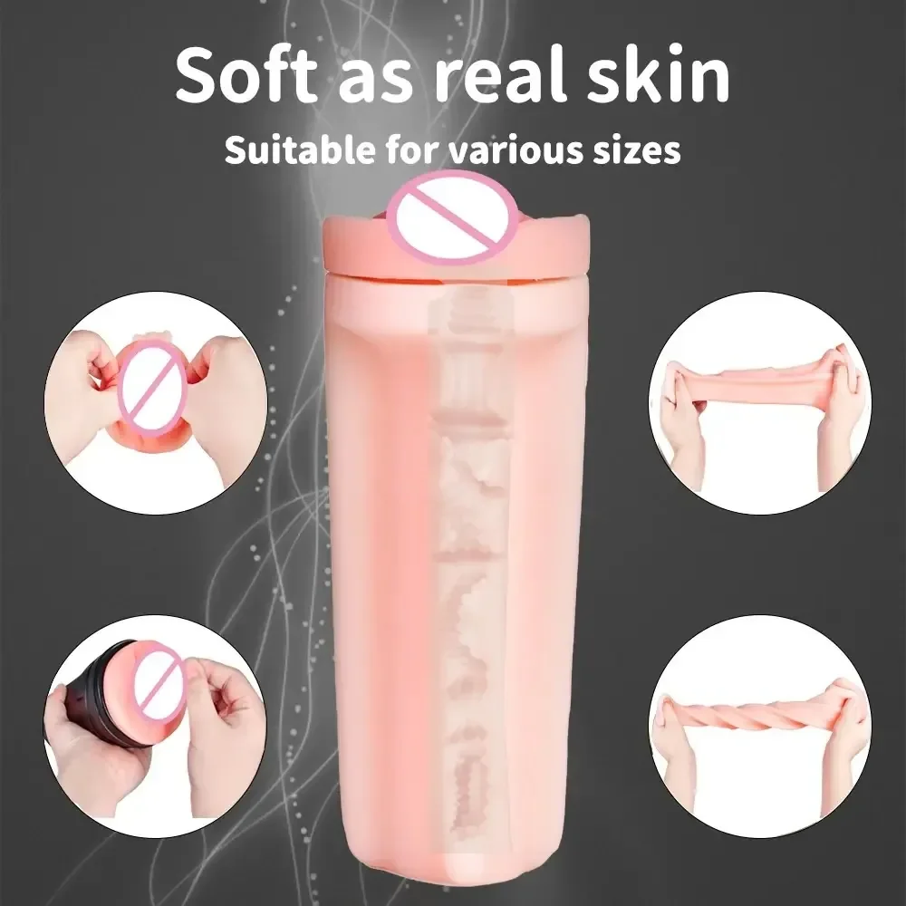 masturbateur réaliste pour pénétration masculine