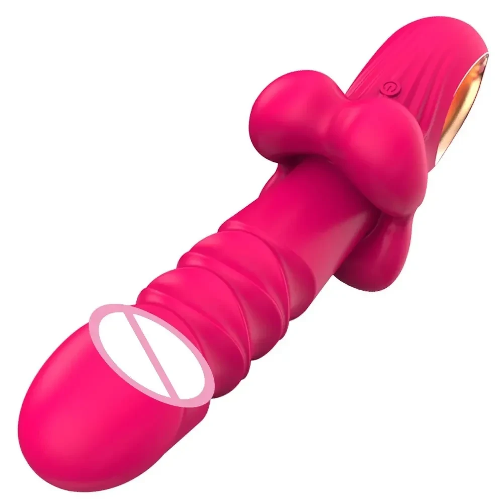masturbateur réaliste vibrant et thrusting