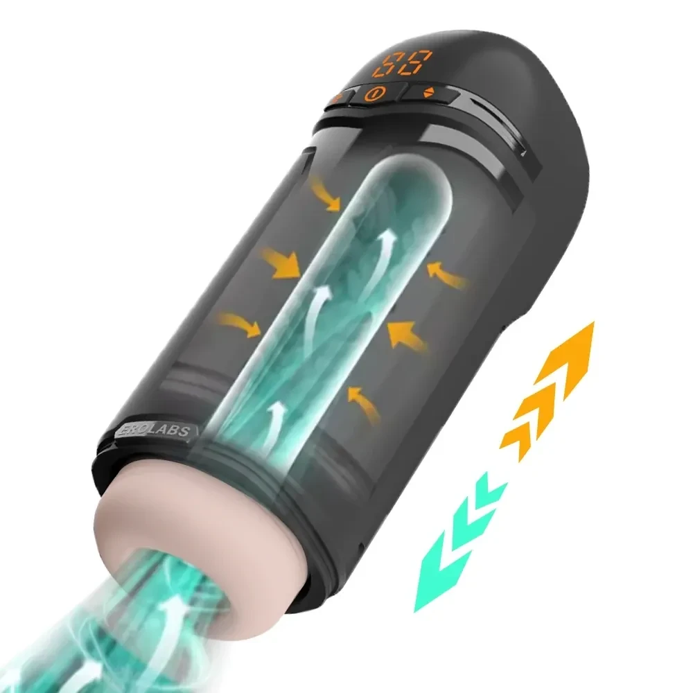 masturbateur rechargeable avec fonction succion