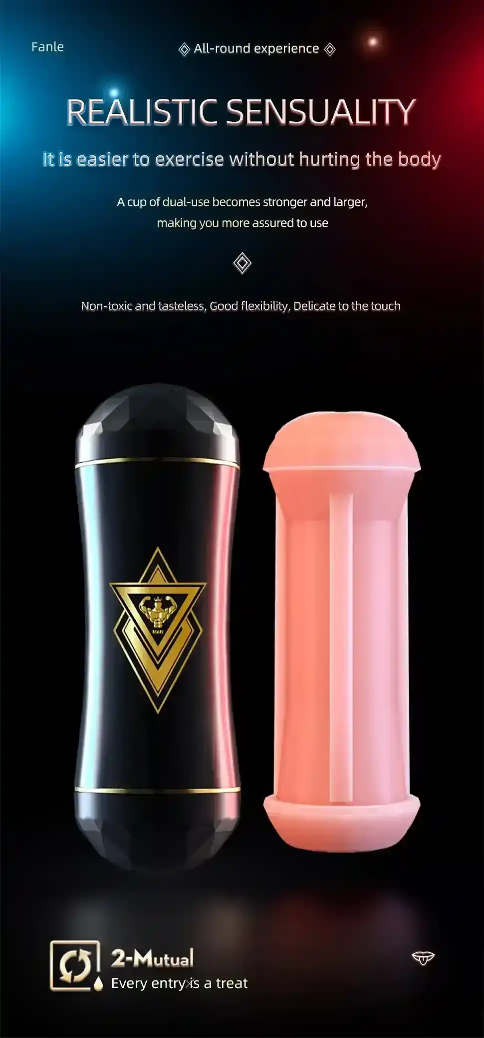 masturbateur tpe double sensation realiste