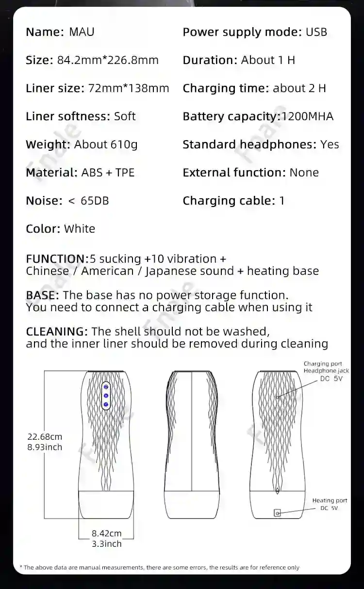 masturbateur vibrant avec succion masculine