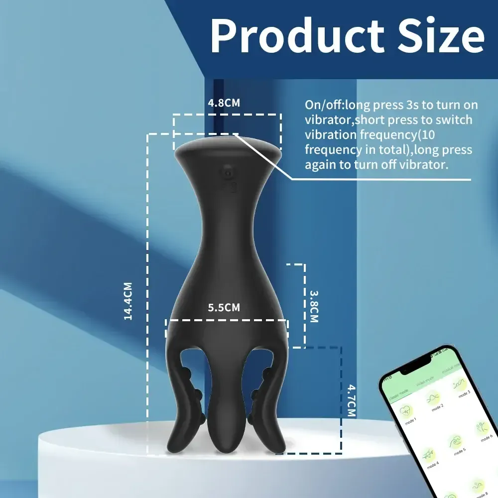 masturbateur vibrant uretre en silicone