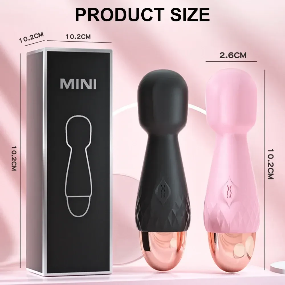 mini vibromasseur baguette magique femme
