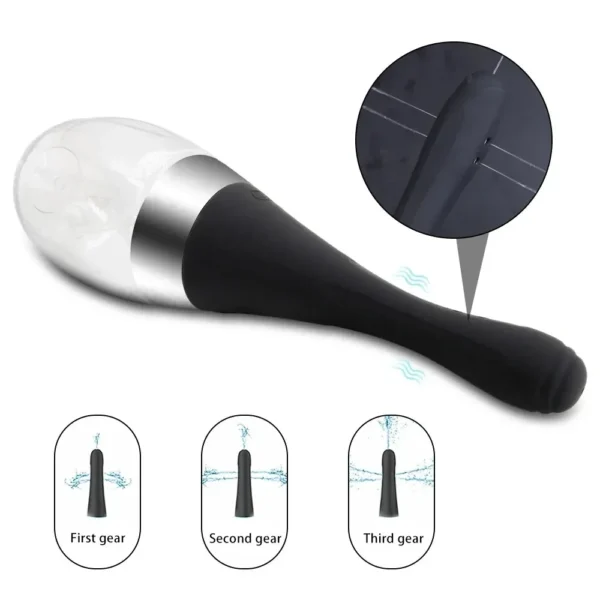 nettoyage vaginal silicone médical rechargeable