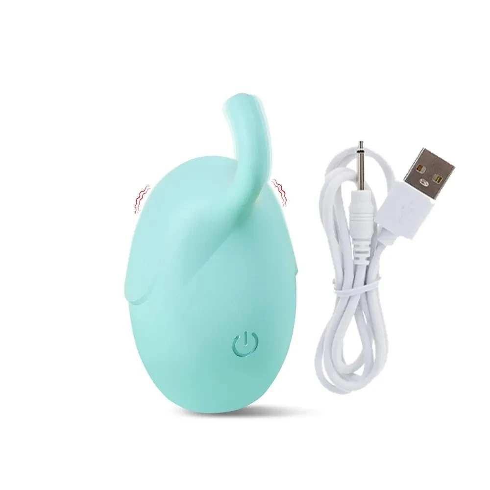 œuf vibrant lapin jaune pour stimulation