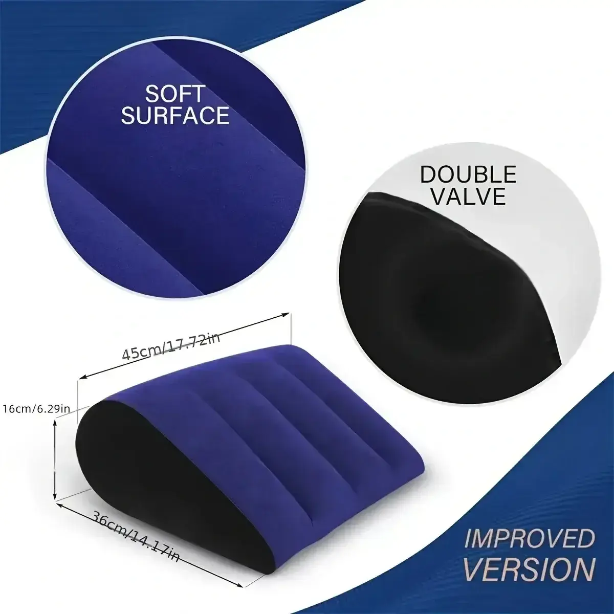 oreiller gonflable pour penetration profonde