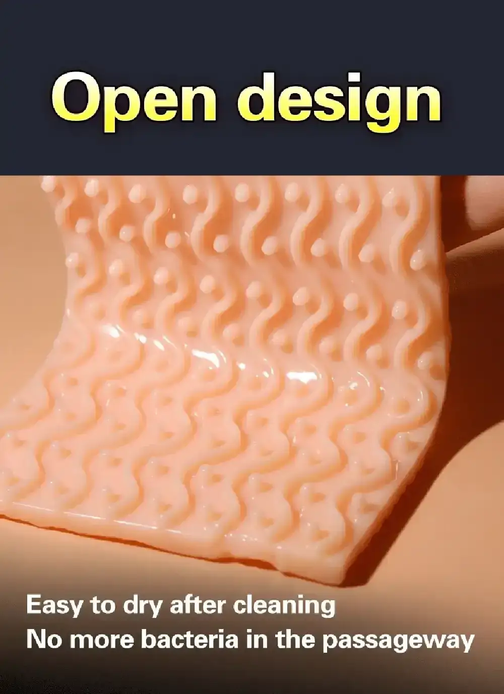 penis artificiel double entree texture