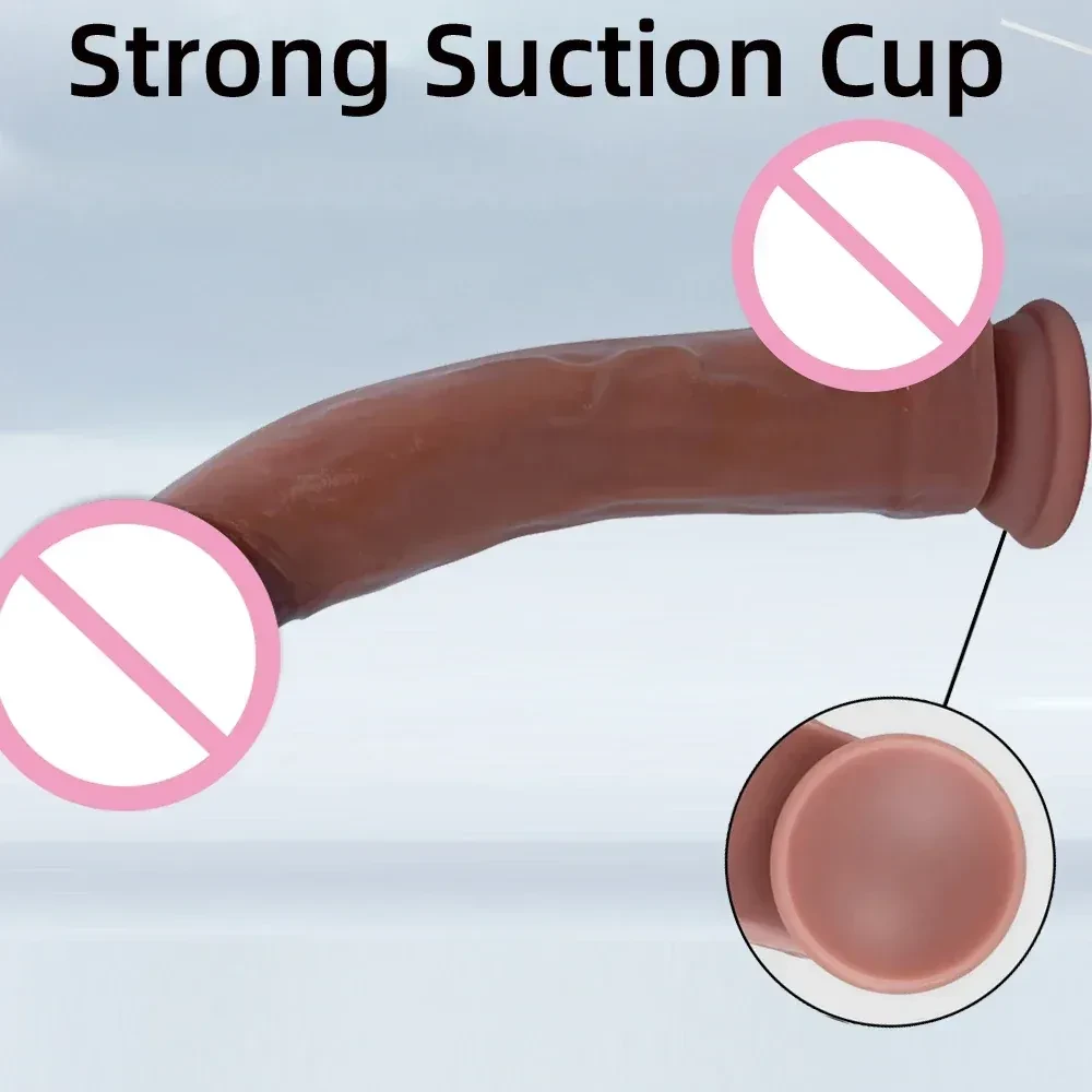 penis artificiel en silicone avec ventouse