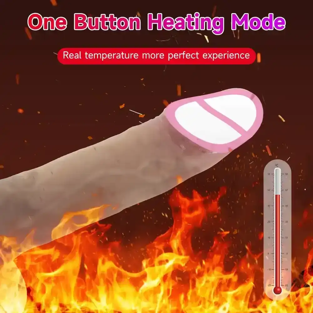 penis artificiel vibrant chauffant rechargeable usb