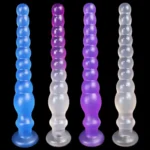 perles anales en silicone souple et étanche