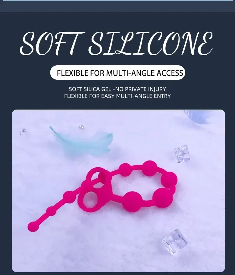 perles anales silicone medical waterproof