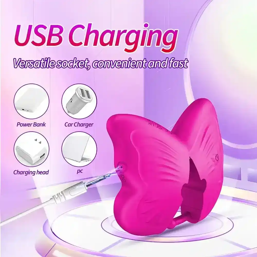 pince tétonnière vibrante rechargeable par usb